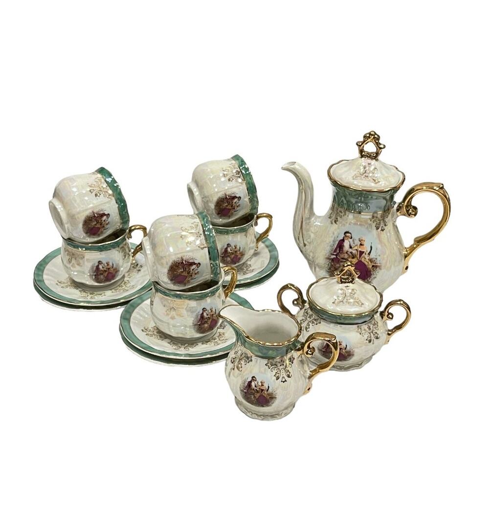 Vintage Elegant Royal Teaset Tea Set Coffee Set 1960s Lusterware